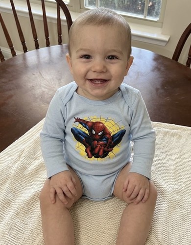 Spiderman infant bodysuit - infant,