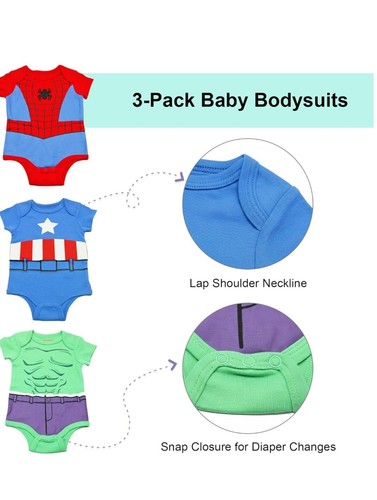 Marvel baby boys pack - marvel,