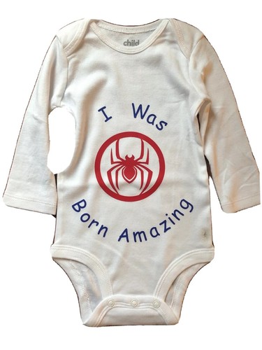 Spiderman baby one piece - spiderman,